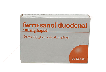 FERRO SANOL DUODENAL 100 MG KAPSUL